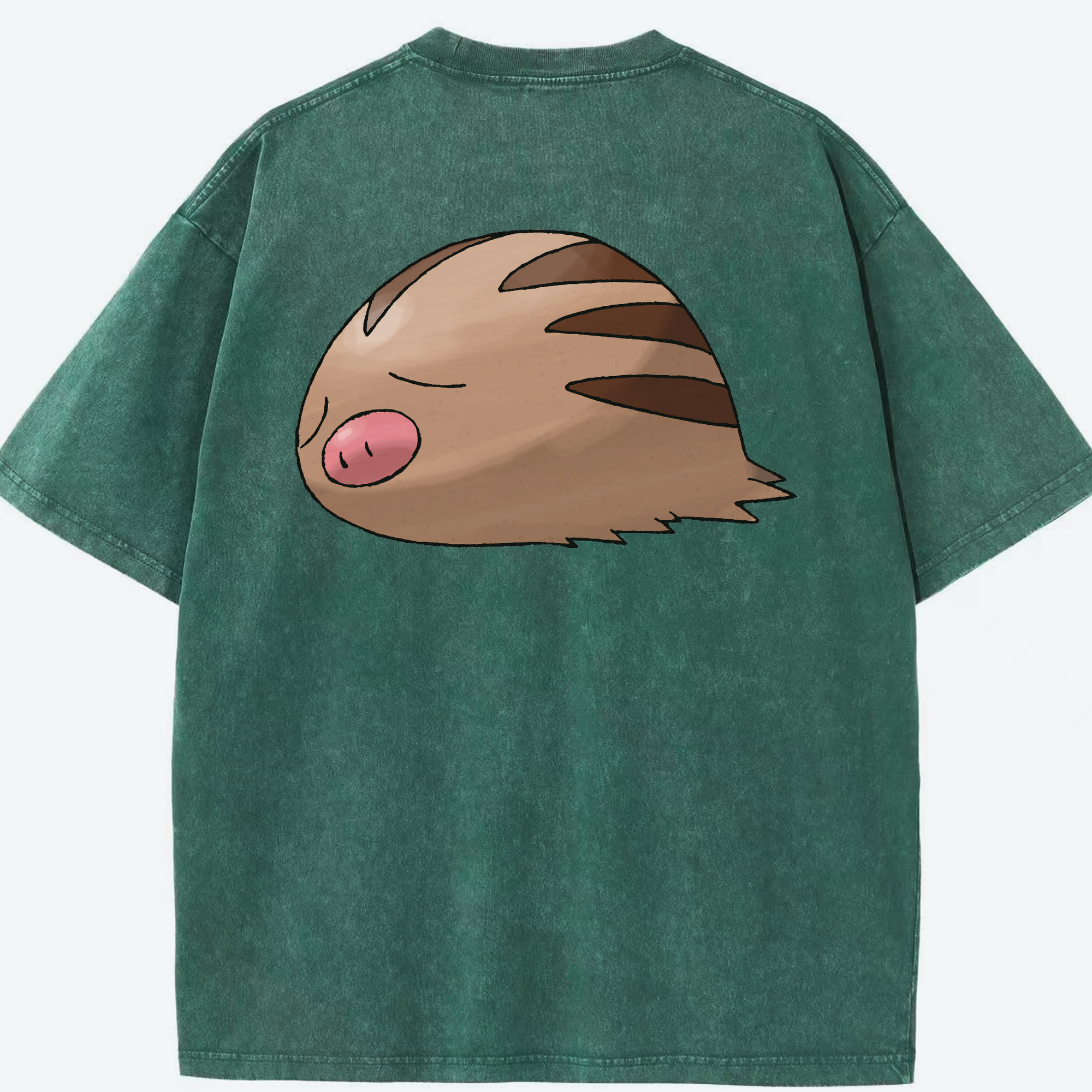（画像用） ポケットモンスター Pokémon 綿100% ヴィンテージ風 半袖Tシャツ（背面プリント）